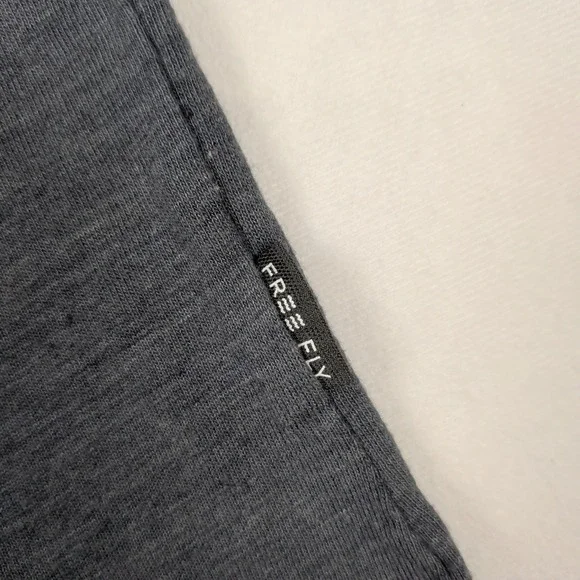 Free Fly Pocket T Shirt Mens Medium Gray Blue Adventure - Picture 4 of 10